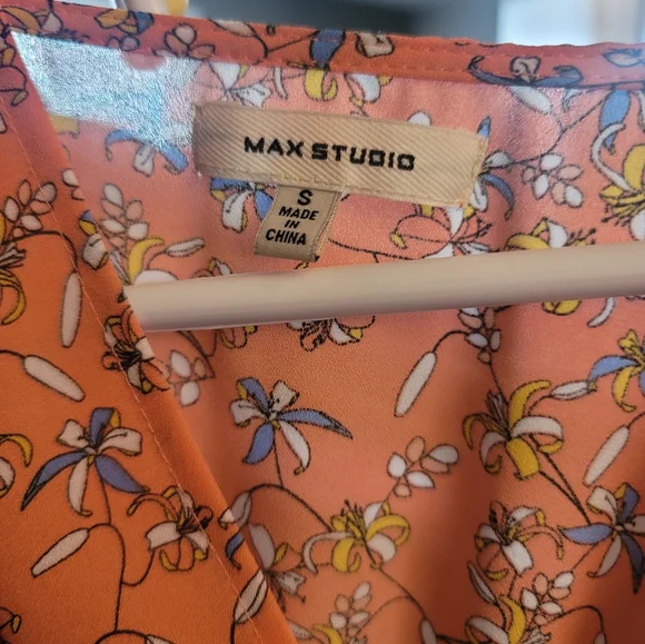 Max Studio Coral Ruffled Tiered Sundress - Picture 5 of 5